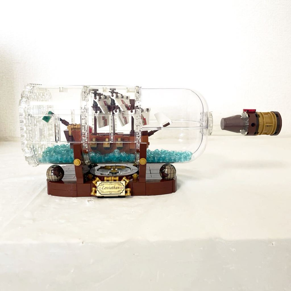 w27★1 円〜 LEGO レゴ 21313 アイデア シップ・イン・ボトル IDEAS Ship in Bottle /現状・組済品_画像2