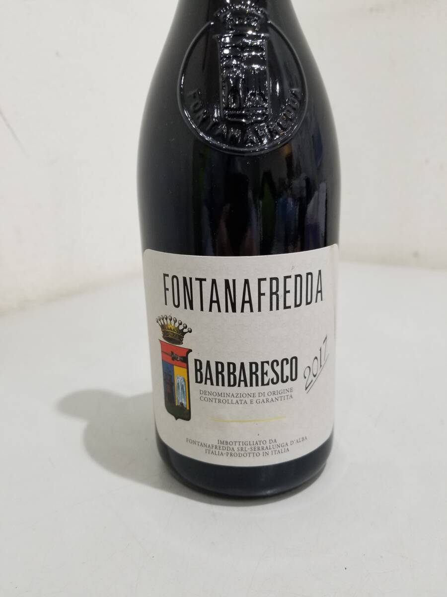 ■【58263】特選酒★FONTANAFREDOA　BARBARESCO　2017年　赤ワイン　イタリア　14％　750ｍｌ　未開栓■_画像3