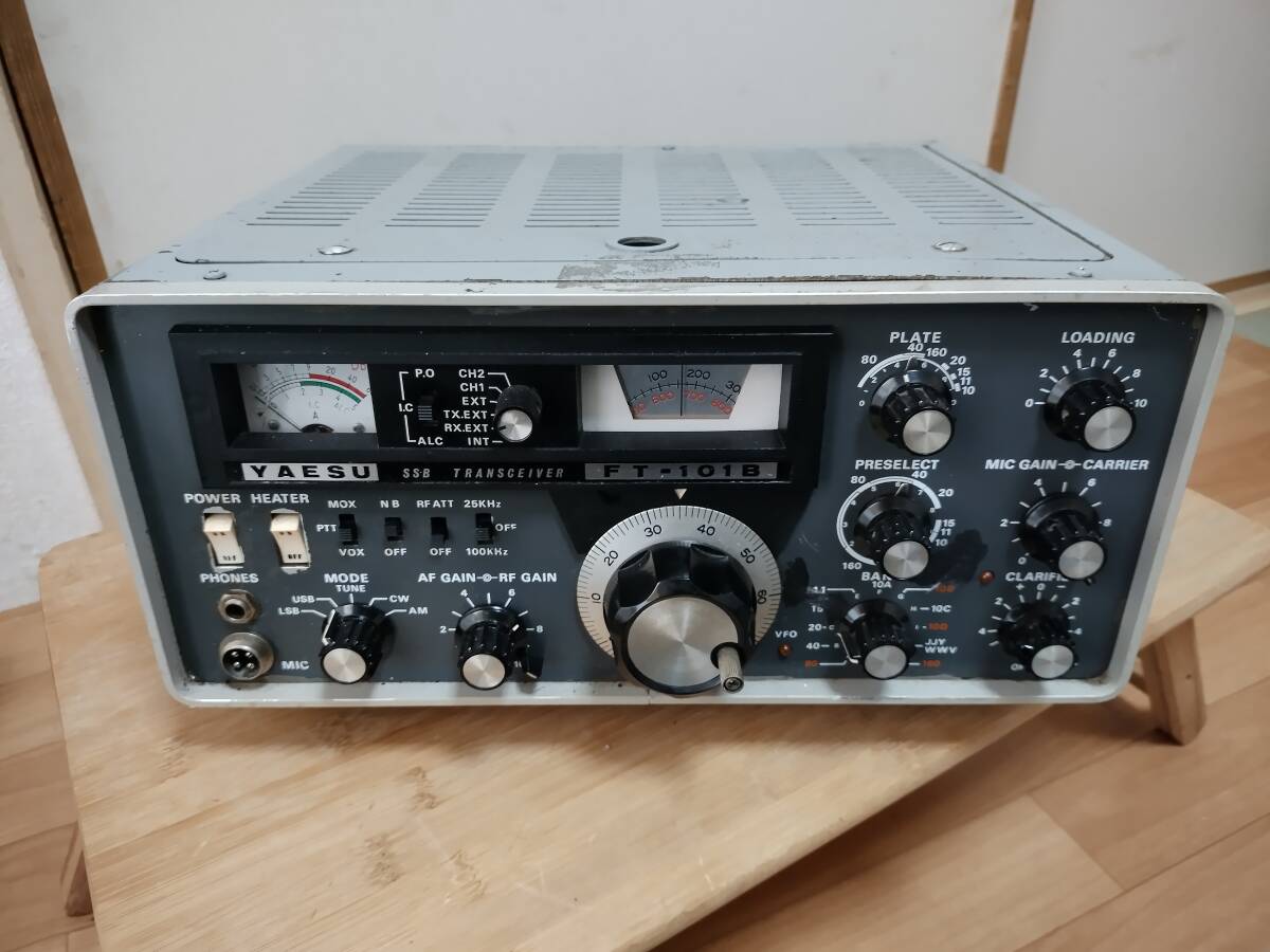 YAESU FT-101B CW фильтр есть электризация не проверка снятие деталей 