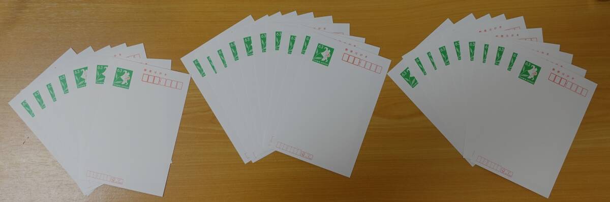 [ unused ] free shipping postal card 63 jpy ×27 sheets 