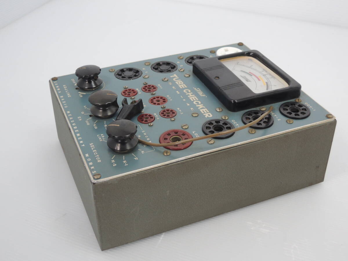 SANWA Sanwa TUBE CHECKER tube checker vacuum tube examination machine SEM- 14C made in Japan vacuum tube tester electrification has confirmed / control 7586A11-01260001: Real Yahoo auction salling SANWA Sanwa TUBE CHECKER tube checker vacuum tube examination machine SEM- 14C made in Japan vacuum tube tester electrification has confirmed / control 7586A11-01260001: Real Yahoo auction salling
