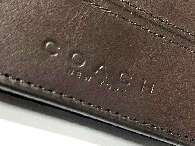 COACH　コーチ　コインケース　小銭入れ　財布　ダークブラウン_画像4