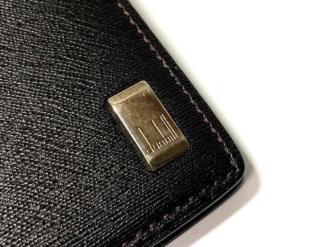 dunhill Dunhill passport case leather side-car 