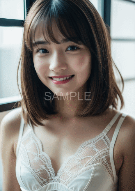 AI美女 AIイラスト A4ポスター 光沢写真用紙使用 高画質 AIアート AIグラビア かわいい 女の子 美人 美少女 セクシー ３０_画像1