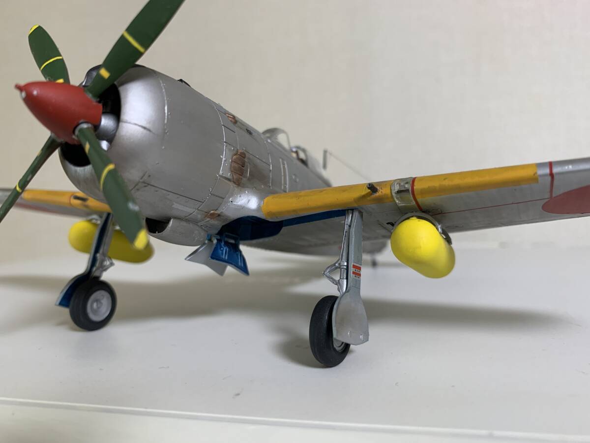 ★タミヤ　1/48 疾風戦闘機　送料込み★_ピトー管は真鍮パイプにて製作