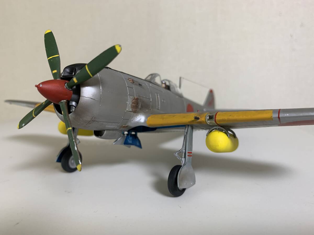 ★タミヤ　1/48 疾風戦闘機　送料込み★_ブレーキライン追加、プラグコード追加