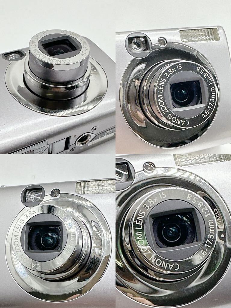 Canon IXY デジカメ 900is カメラ キャノン イクシー SDカード DIGITAL 900IS シルバー 充電器 バッテリーチャージャー CB-2LX 本体 中古の画像6