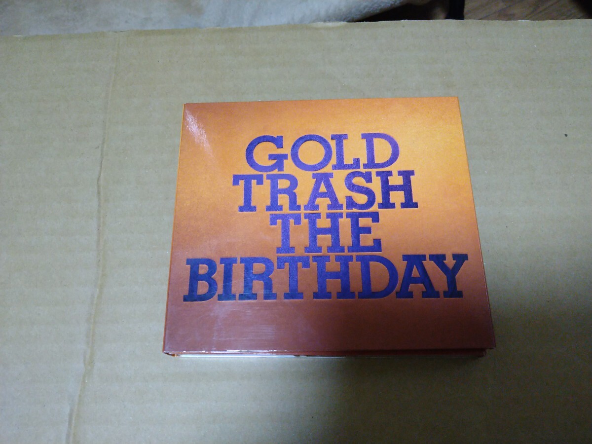 中古品 the Birthday GOLD TRASH BEST ALBUM （全28曲）初回限定盤 3DISCS（2CD+DVD）STUDIO LIVE 映像 72分 収録DVD付 _画像1