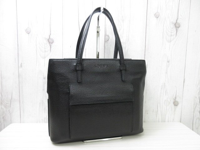  превосходный товар LOEWE Loewe ручная сумочка большая сумка сумка кожа чёрный 71227Y