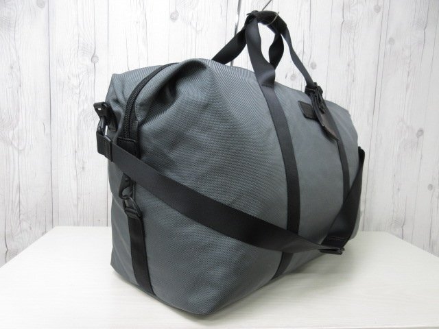  превосходный товар TUMI Tumi сумка "Boston bag" сумка на плечо сумка нейлон × кожа серый × чёрный A4 место хранения возможно 2WAY мужской 71315