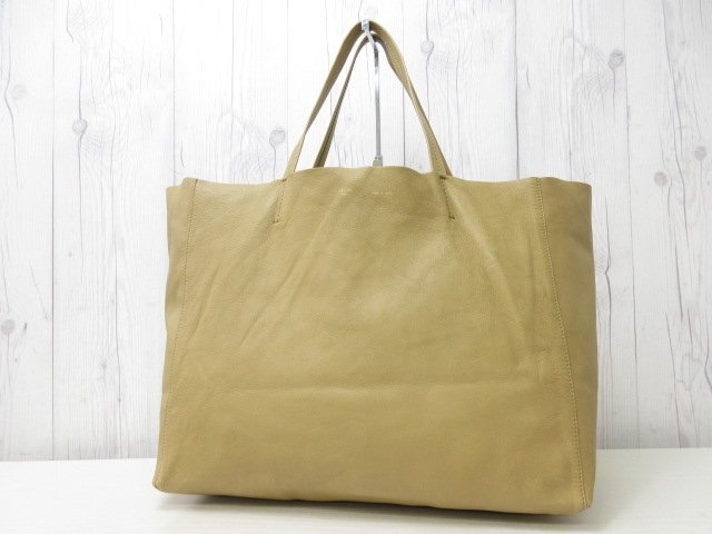 прекрасный товар CELINE Celine Hori zontaru бегемот большая сумка сумка на плечо сумка кожа o- машина охра A4 место хранения возможно 71738Y