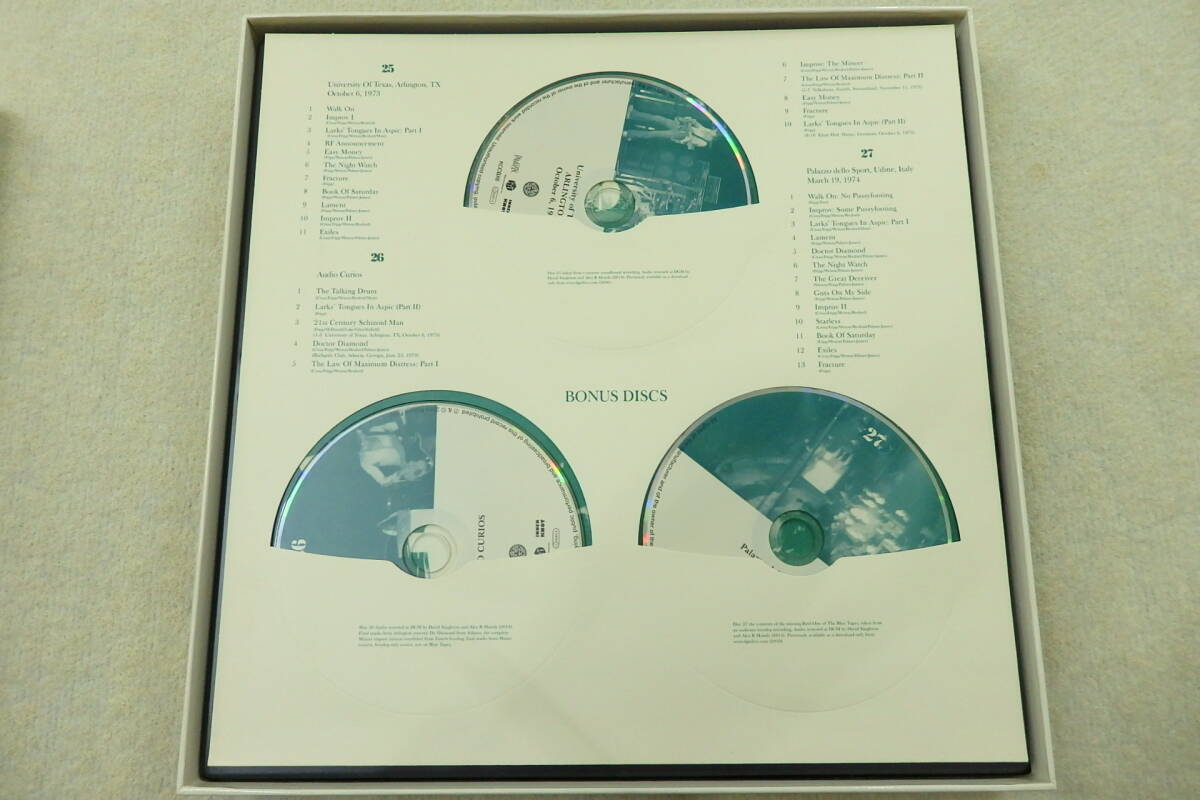 ★CD-BOX/キング・クリムゾン スターレス BOX King Crimson Starless 23CD+2DVD-Audio+2BD-Audio _画像5