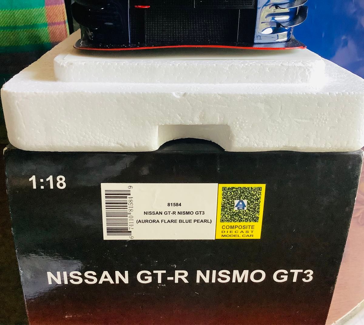 1/18ミニカー　オートアート　日産GT-R ニスモGT3 NISMO  NISSAN R35