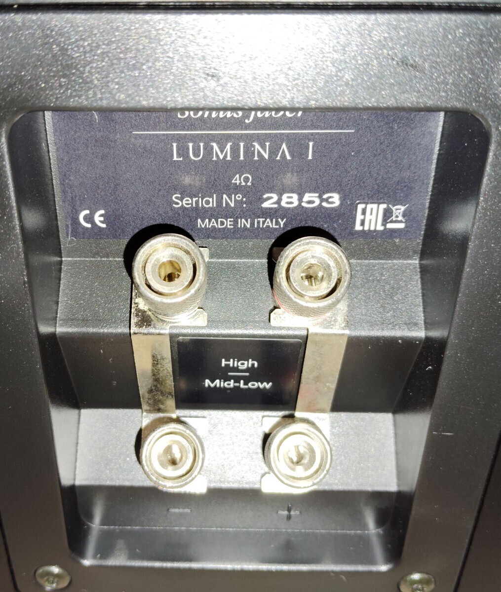 ソナスファーベル ルミナ Sonus faber LUMINA1 serial No2853 動作確認済_画像6