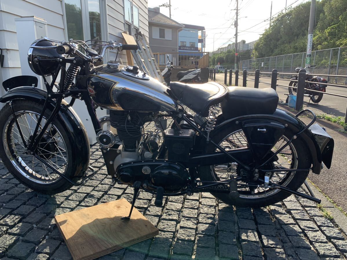 1937年 BSA M22 500CC OHVスポーツ_画像9