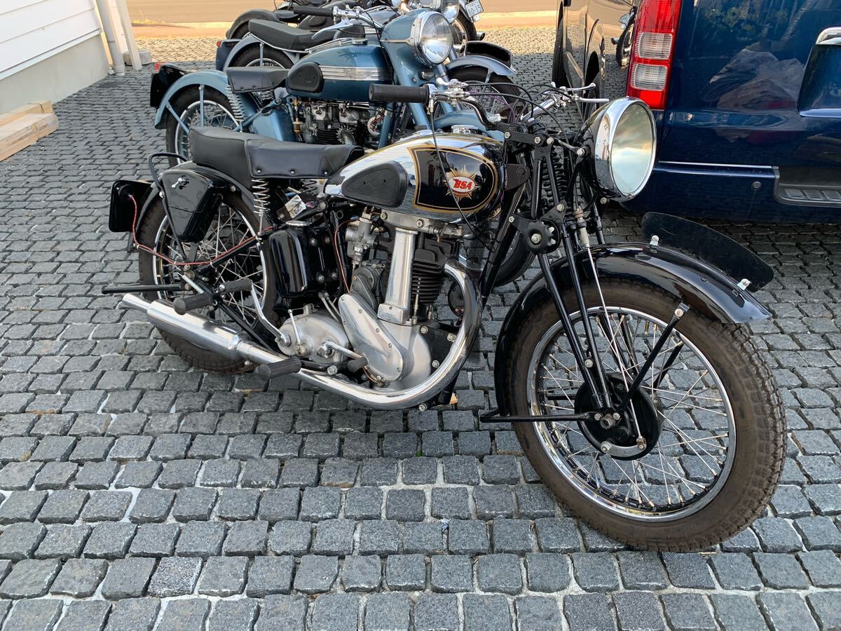 1937 year BSA M22 500CC OHV sport 