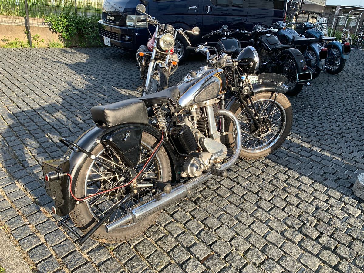 1937年 BSA M22 500CC OHVスポーツ_画像7