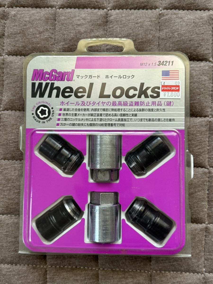 [ secondhand goods ] McGuard wheel lock M12×1.5 34211 McGard Wheel Locks Toyota 