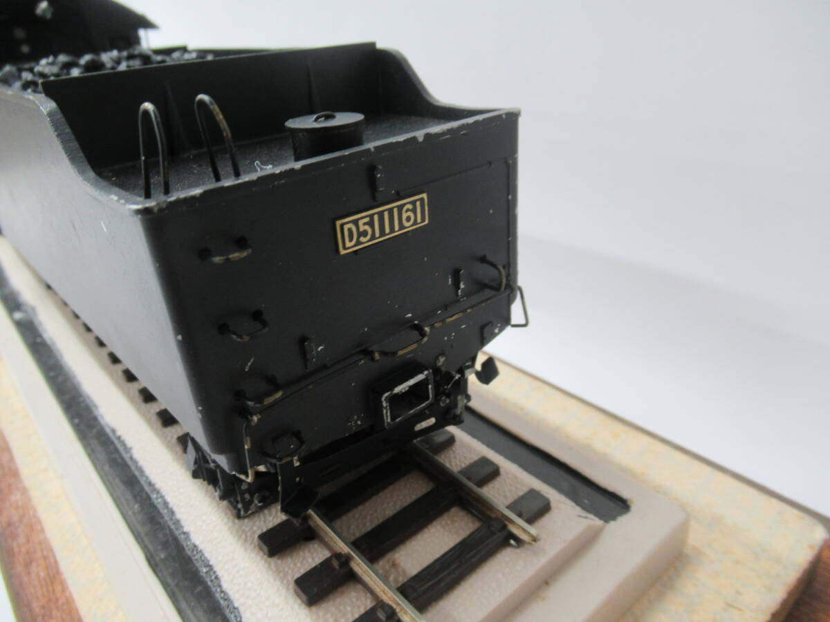 D11* three . metalwork National Railways D51 type steam locomotiv model model 1/42 display case attaching 