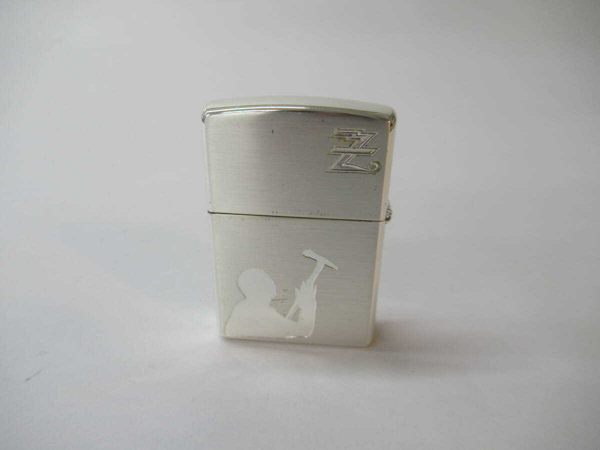 D27〇矢沢永吉 ZIPPO メタル貼り 2007年製 三面加工 ジッポー オイルライター 喫煙具の画像2