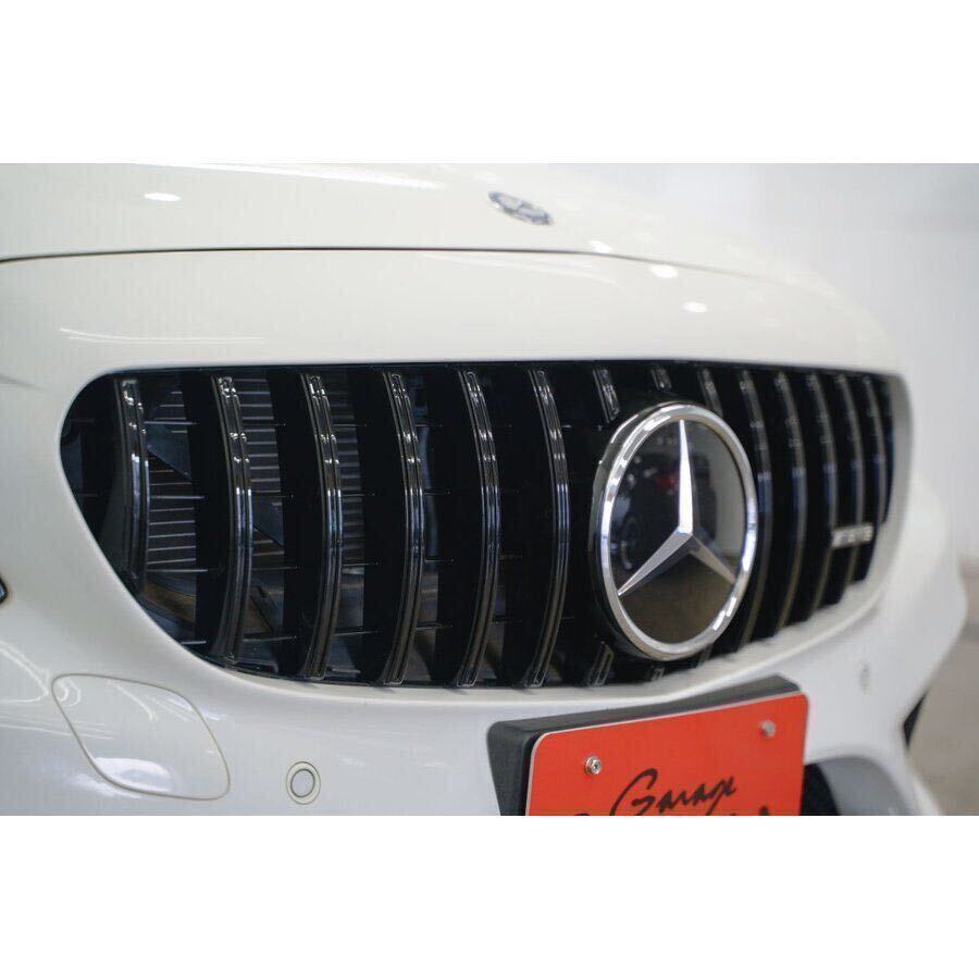 【ブラックver】W205 S205 C205 メルセデス ベンツ Cクラス 前期 パナメリカーナグリル AMG GTRタイプ MercedesBENZ オールブラック グリル_画像2