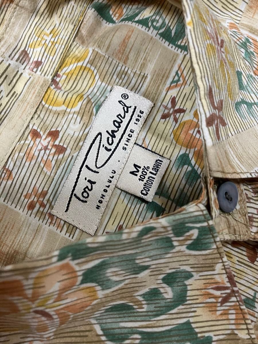 TORI RICARDO トリ・リチャード　Made in Hawaii U.S.A. アロハシャツ　古着　USED 半袖