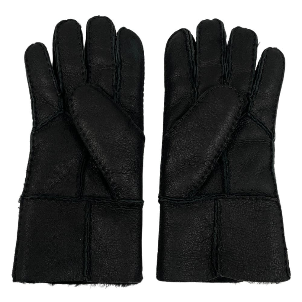 VICTIM vi ktim leather mouton glove gloves black size free regular goods / B5264