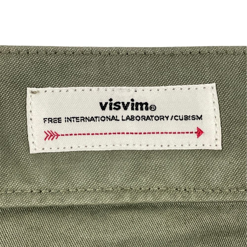 VISVIM ビズビム 品番 0122105008014 ALDA PANTS パンツ オリーブ サイズ3 正規品 / 34249の画像6