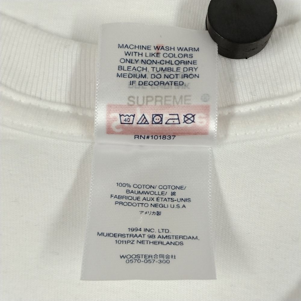 SUPREME シュプリーム 23SS Camacho Tee カマチョ Tシャツ 半袖 ホワイト サイズ L 正規品 / 34315_画像7