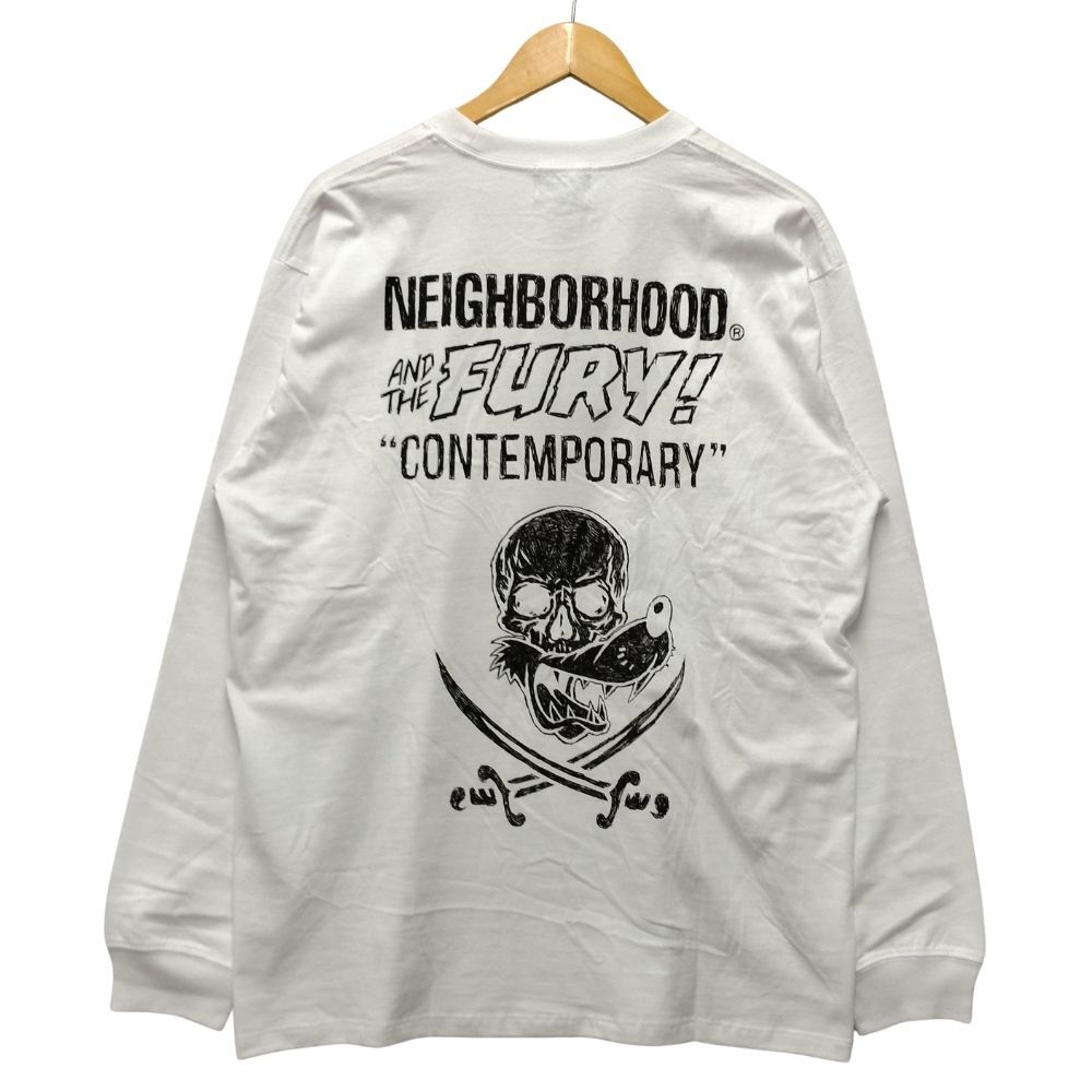 NEIGHBORHOOD ネイバーフッド × Schott コスタス ロング Tシャツ 長袖 サイズ L 正規品 / 34294_画像1