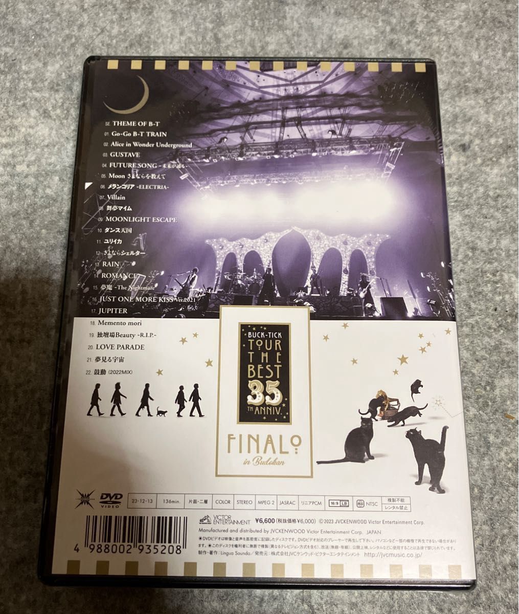 DVD BUCK-TICK 通常盤 TOUR THE BEST 35th in Budokan 