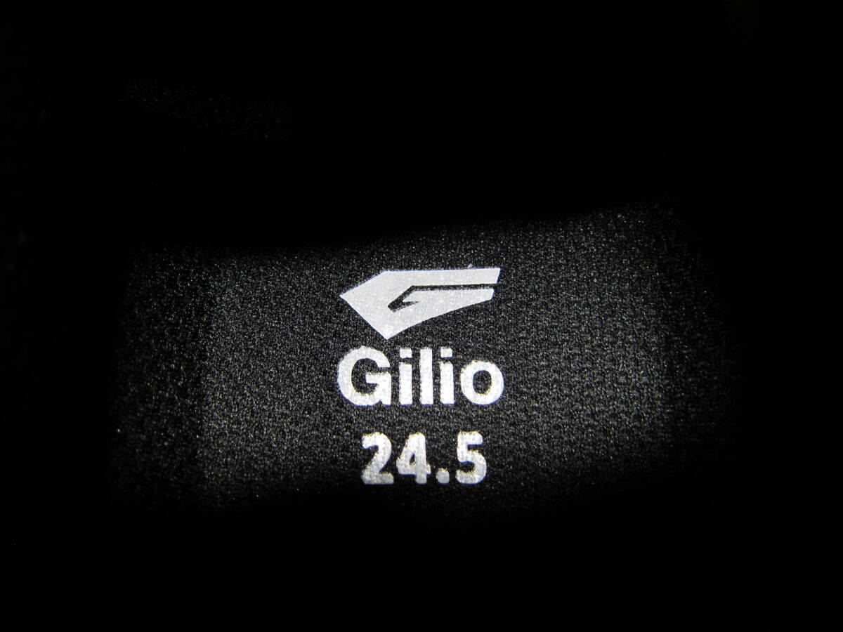 新品箱付き　GILIO SAFETY SHOES ギリオ　鉄芯入り安全靴　スニーカー　24.5cm　黄色×黒　E2403D_画像7