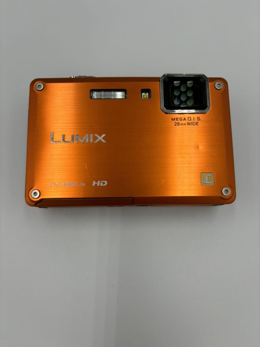 Panasonic パナソニック LUMIX DMC-FT1 コンパクトデジタルカメラ オレンジ 通電未確認 ②の画像2