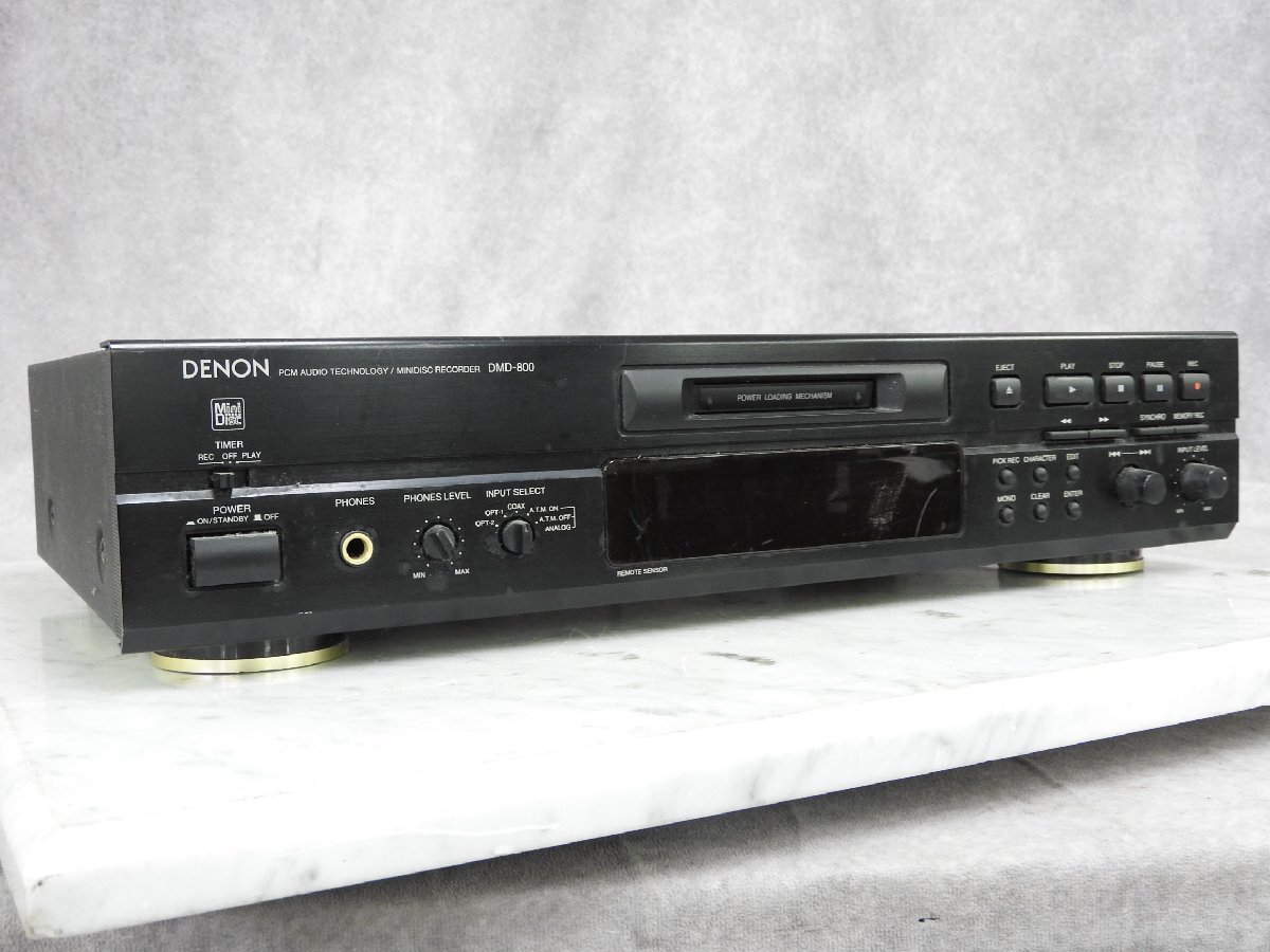 ☆ DENON デノン MDデッキ DMD-800 ☆ジャンク☆_画像1