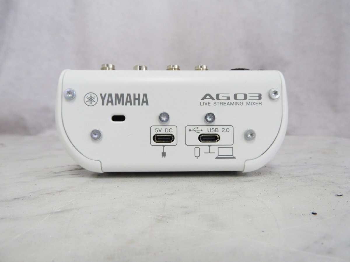 * YAMAHA Yamaha AG03MK2 mixing console box attaching * used *
