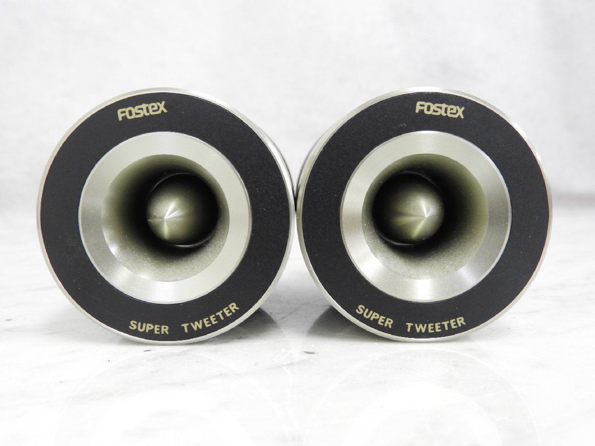 * FOSTEXfo stereo ksT90A super tweeter pair box attaching * used *