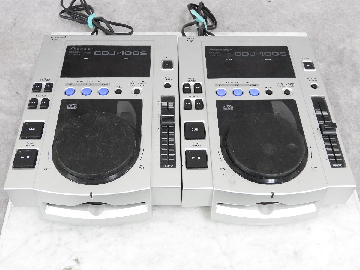 * Pioneer/ Pioneer Professional CD плеер CDJ-100S 2 шт. комплект 2009 год производства /2011 год производства * Junk *