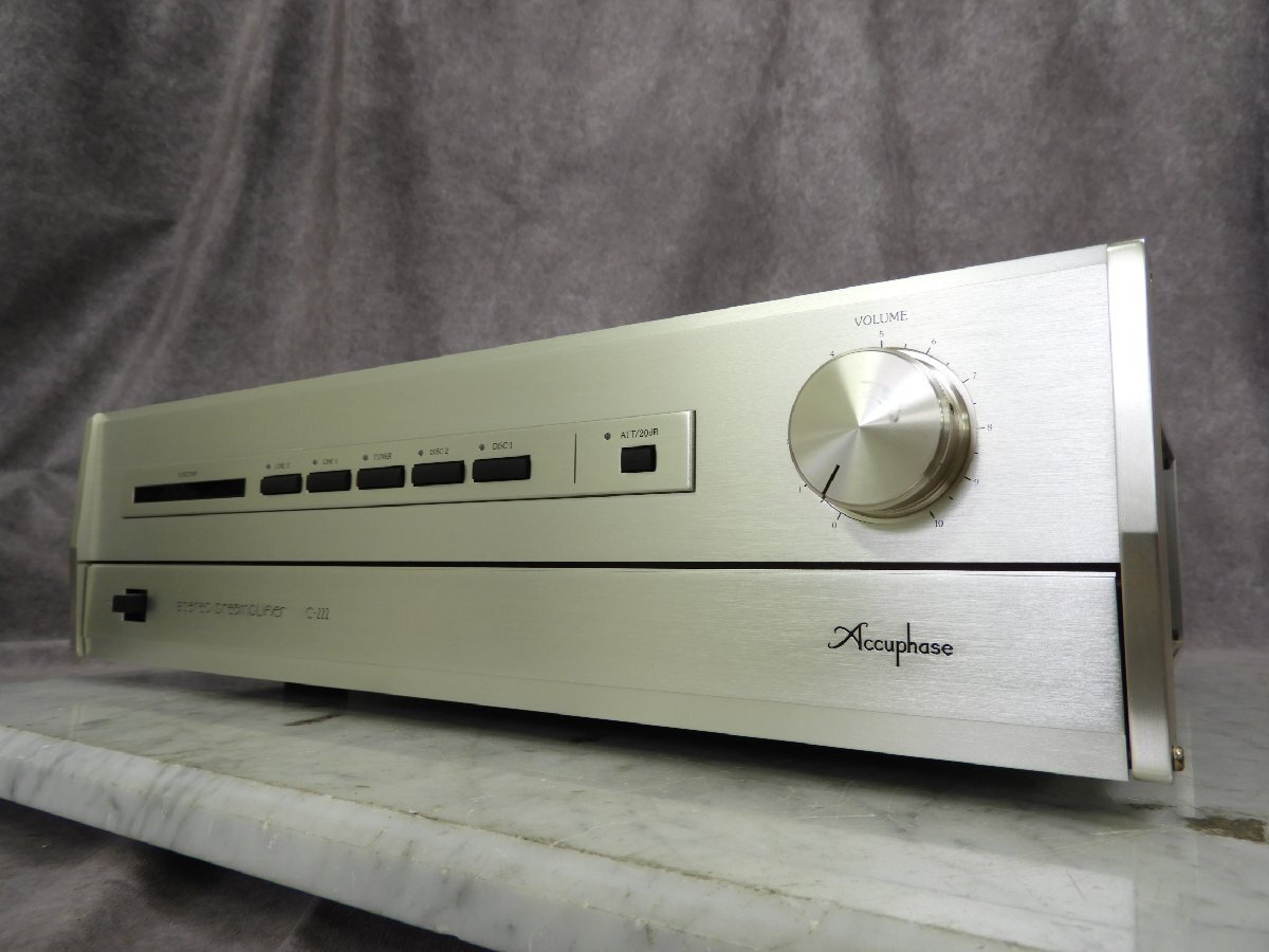 ☆ Accuphase アキュフェーズ C-222 コントロールアンプ ☆中古☆_画像3