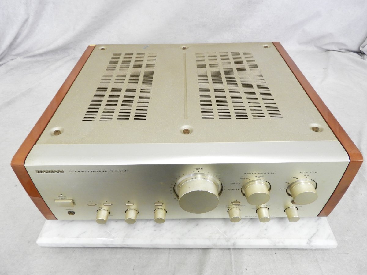 *SANSUI Sansui AU-α707MR pre-main amplifier * used *