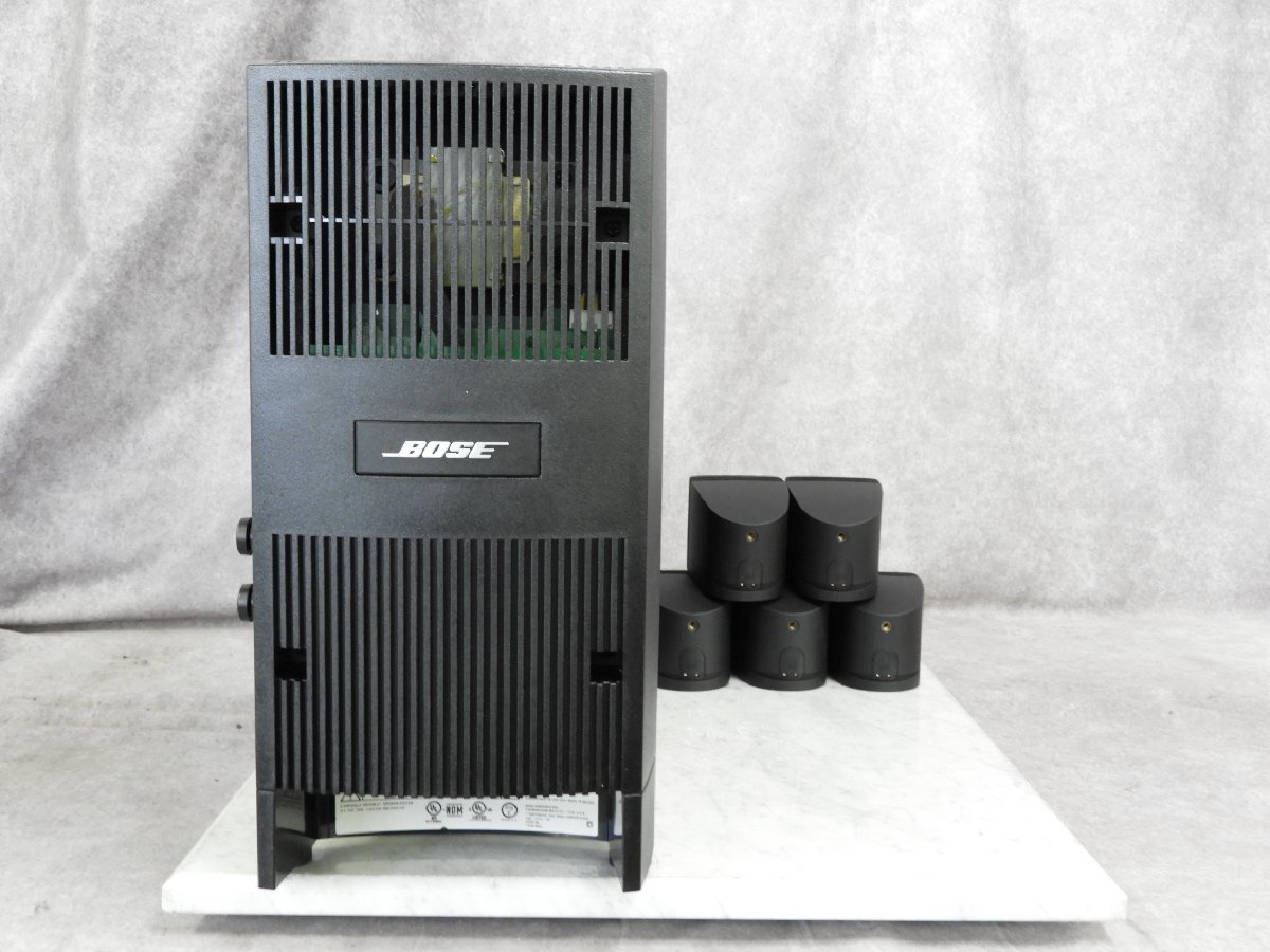 ☆ BOSE ボーズ Acoustimass6 seriesIII ホームシアタースピーカーシステム 箱付き ② ☆中古☆の画像5