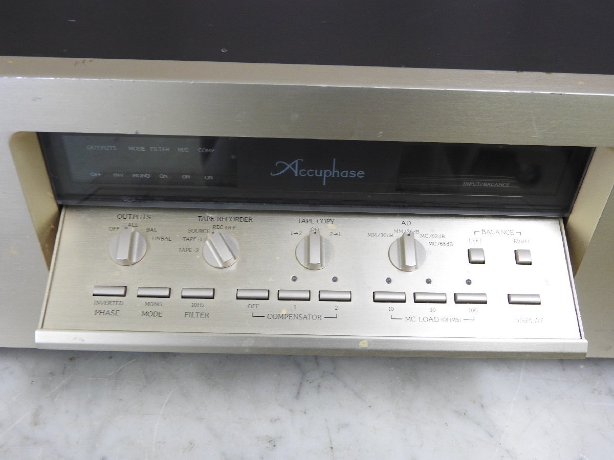 ☆ Accuphase アキュフェーズ C-290 プリアンプ ☆中古☆の画像8