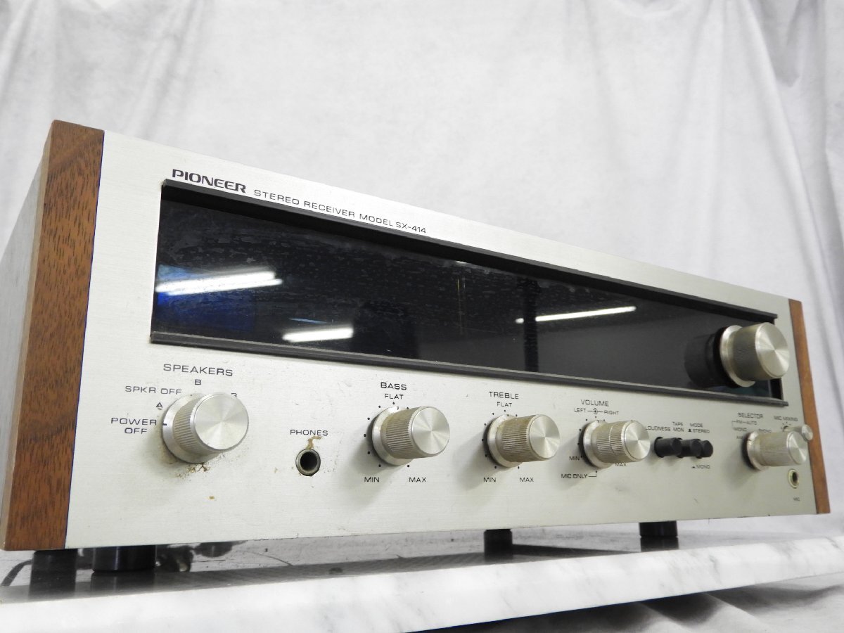 * PIONEER Pioneer SX-414 stereo receiver * used *