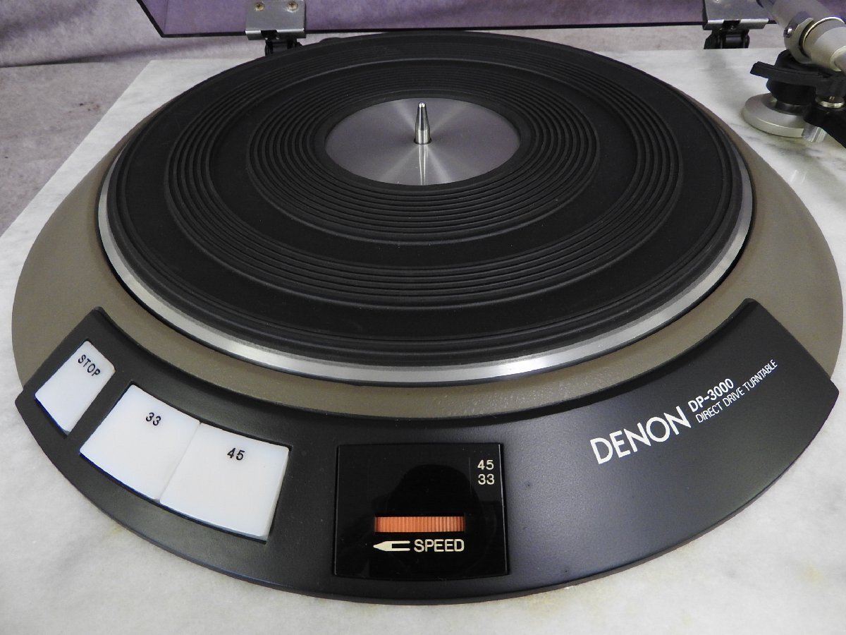 * DENON Denon DP-3000 / DP-3750 turntable record player * present condition goods *