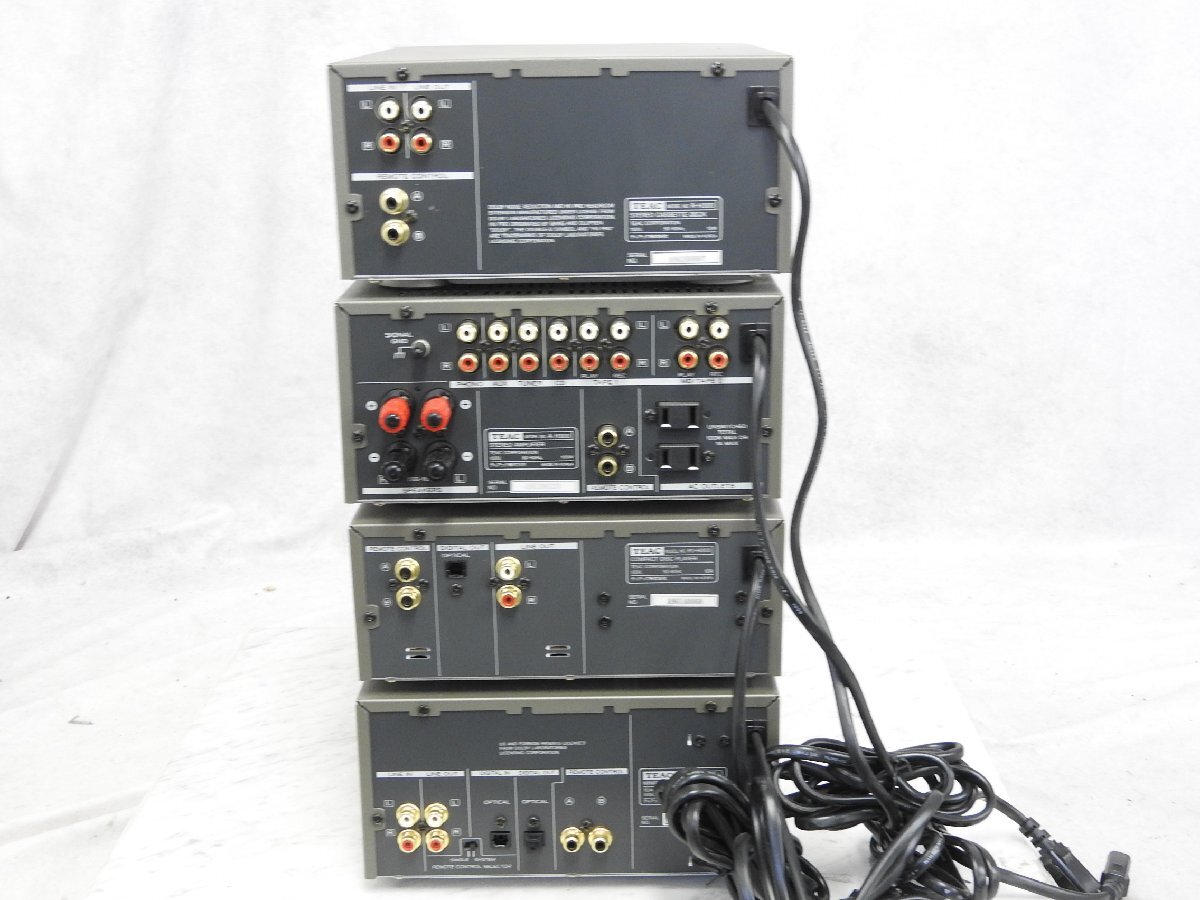 *TEAC A-H300 PD-H300 MD-H300 R-H300 stereo set * used *