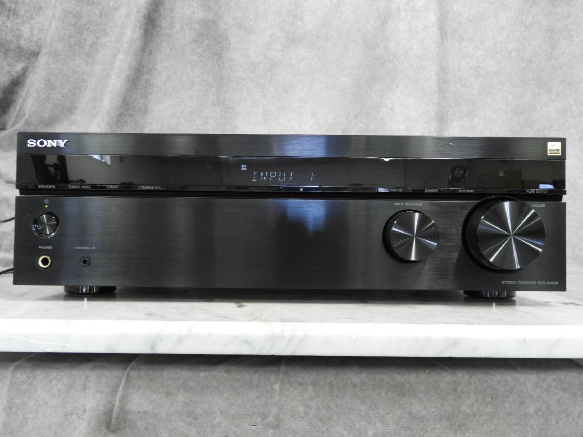 ☆ SONY ソニー STR-DH190 プリメインアンプ ☆中古☆_画像2