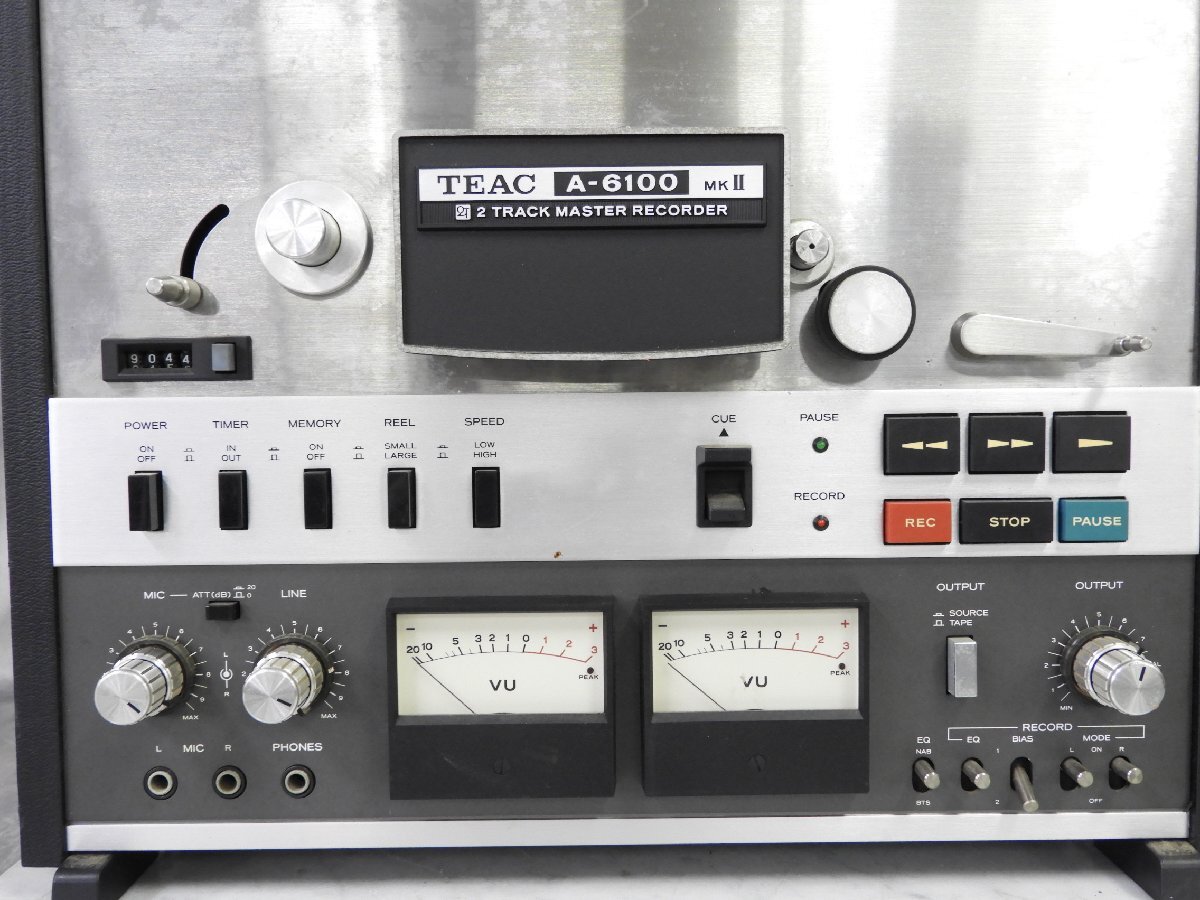 ☆ TEAC ティアック A-6100MKII オープンリールデッキ ☆現状品☆_画像4