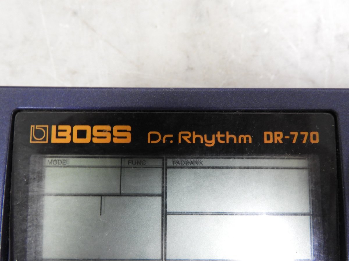 * BOSS Boss rhythm machine DR-770 * present condition goods *