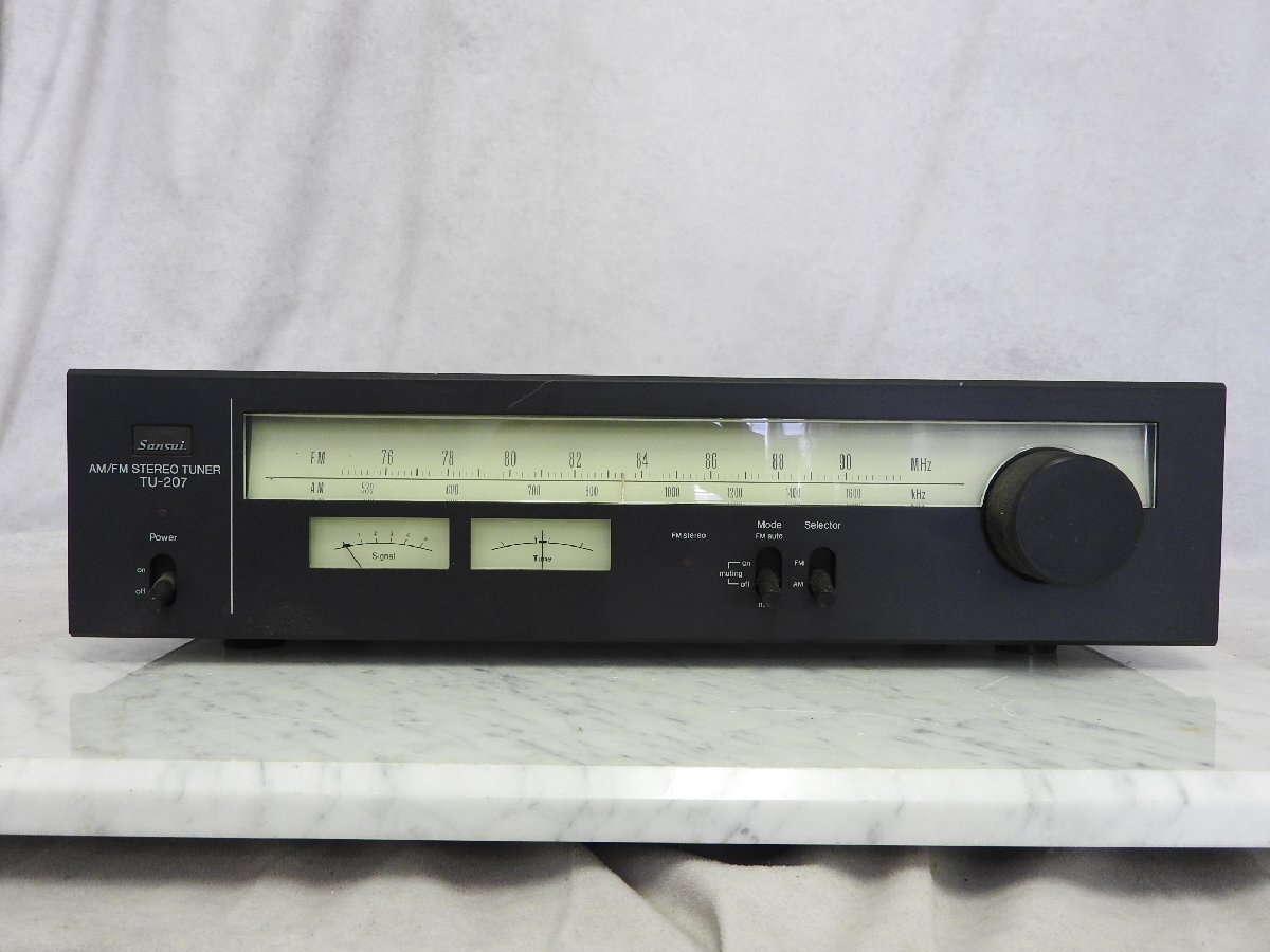 ☆Sansui サンスイ TU-207 チューナー　☆中古☆_画像2