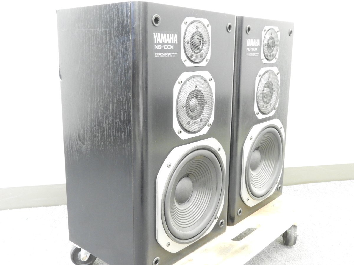 * YAMAHA Yamaha NS-100X speaker pair ② * used *