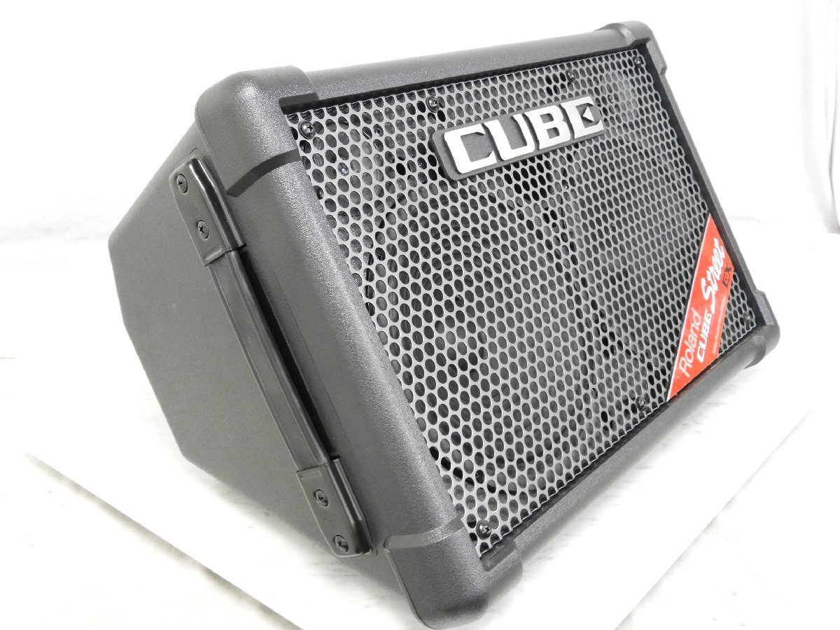 ☆ Roland ローランド CUBE-STEX CUBE STREET EX ギターアンプ コンボアンプ ケース付き ☆中古☆_画像2